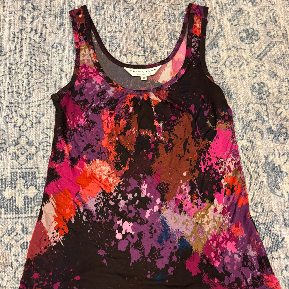 Women’s Trina Turk Viscose Multicolor tank top size S